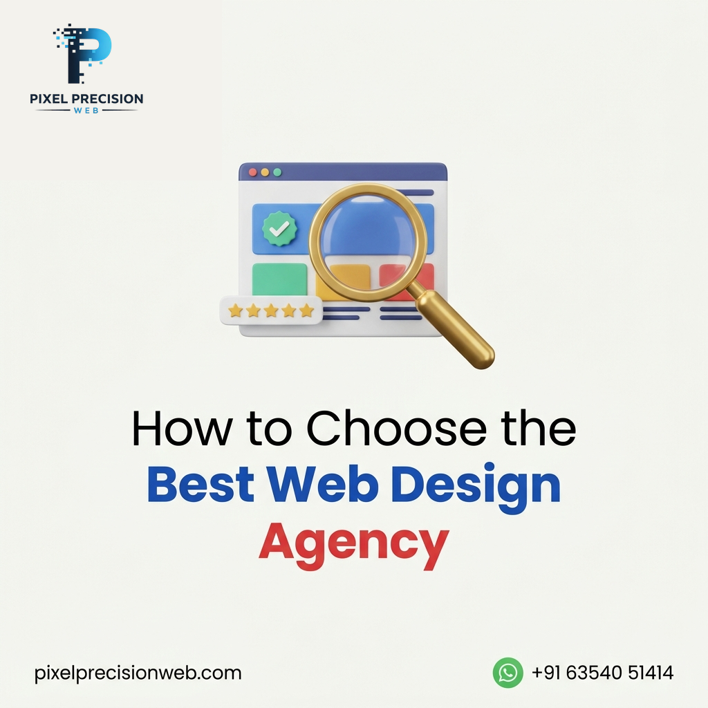 How to Choose the RightWebsite Design Agency in India — 2026 Guide — Pixel Precision Web