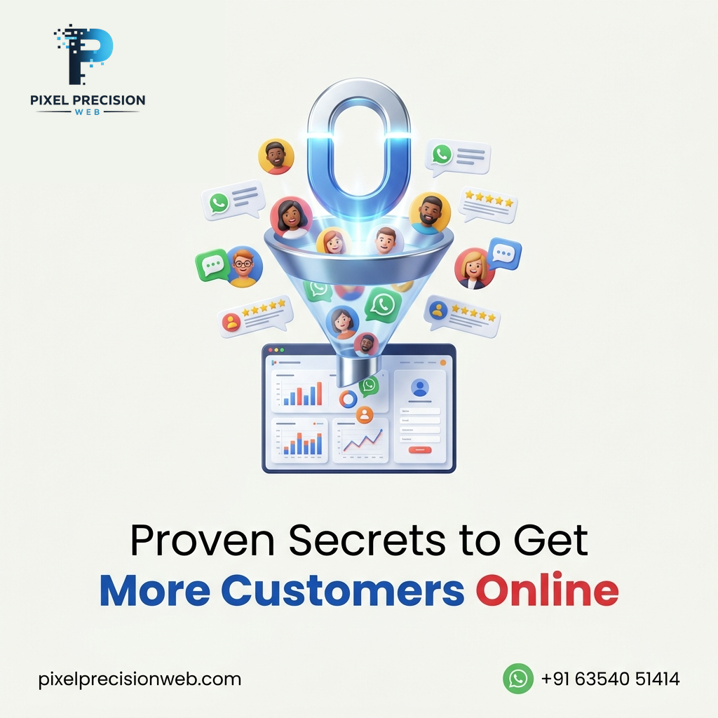 How to Get More CustomersOnline in India — 2026 Guide — Pixel Precision Web